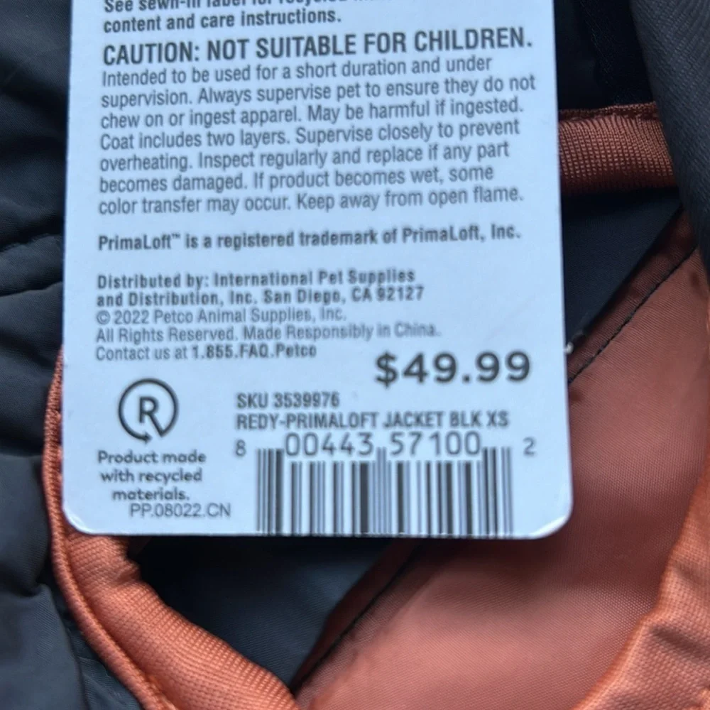 Reddy primaloft lightweight